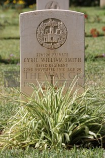 BEIRUT WAR CEMETERY - SMITH, CYRIL WILLIAM